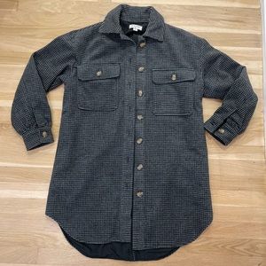 Rachel Comey x Target Charcoal Plaid Shacket